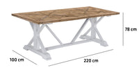 Eettafel Adamo 220x100