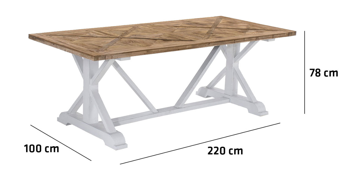 Eettafel Adamo 220x100