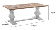 Eettafel Taboa 200x100