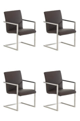 4-delige set bezoekersstoel Java (5)