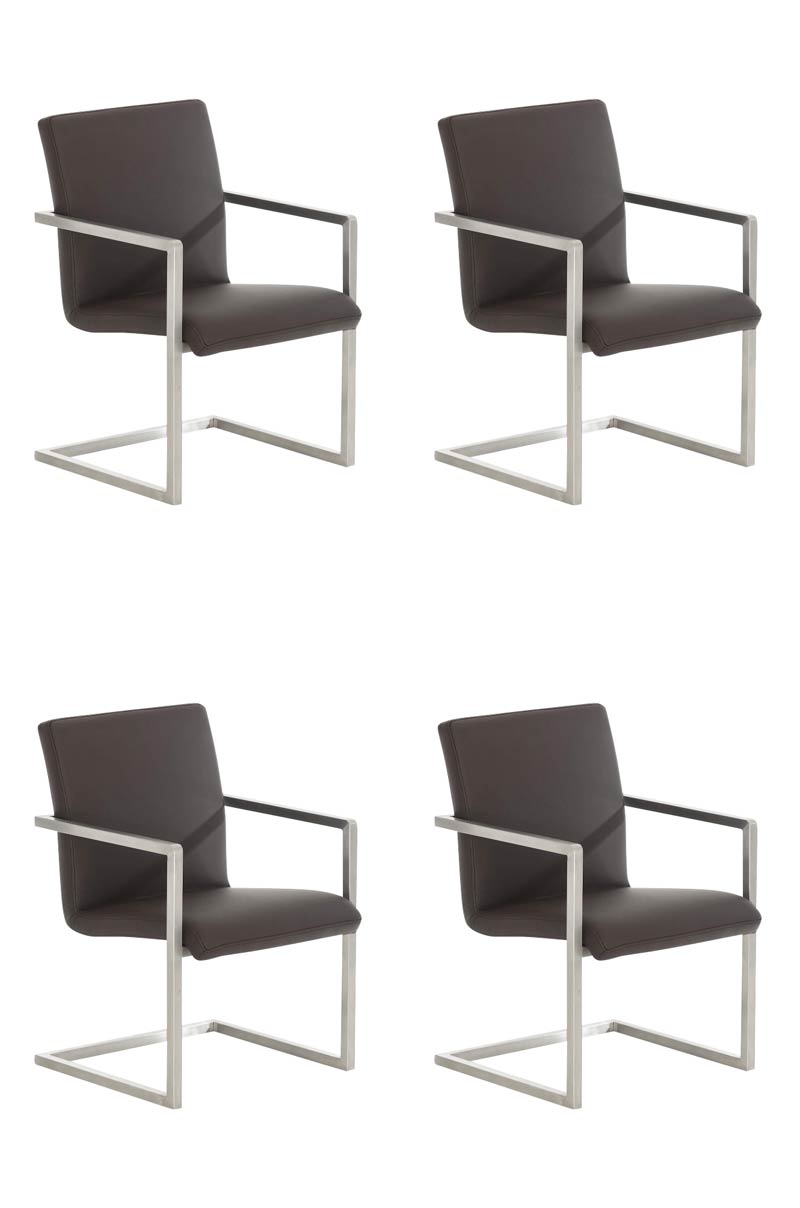 4-delige set bezoekersstoel Java (5)