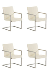 4-delige set bezoekersstoel Java (4)