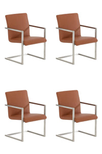 4-delige set bezoekersstoel Java (6)
