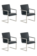 4-delige set bezoekersstoel Java (2)