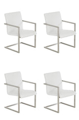 4-delige set bezoekersstoel Java