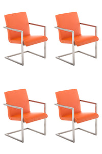 4-delige set bezoekersstoel Java (8)