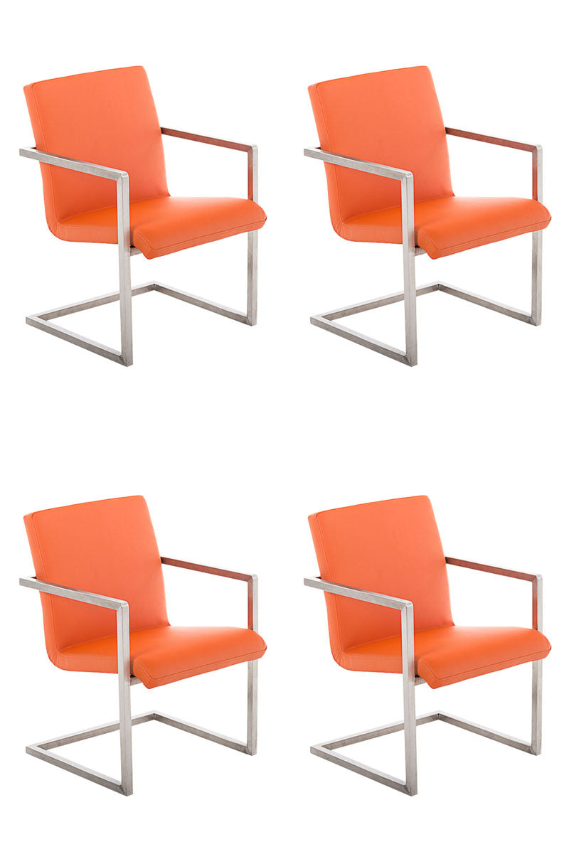 4-delige set bezoekersstoel Java (8)