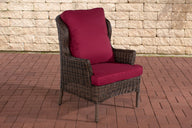 Fauteuil Jardin robijnrood