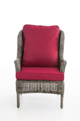 Fauteuil Jardin robijnrood (7)