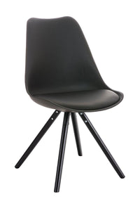 Stoel Pegleg rond zwart