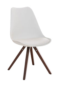 Stoel Pegleg Square walnoot