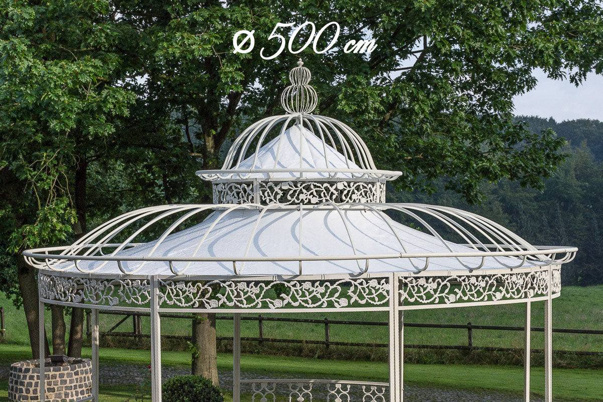 Dak voor luxe paviljoen Romantik (2)