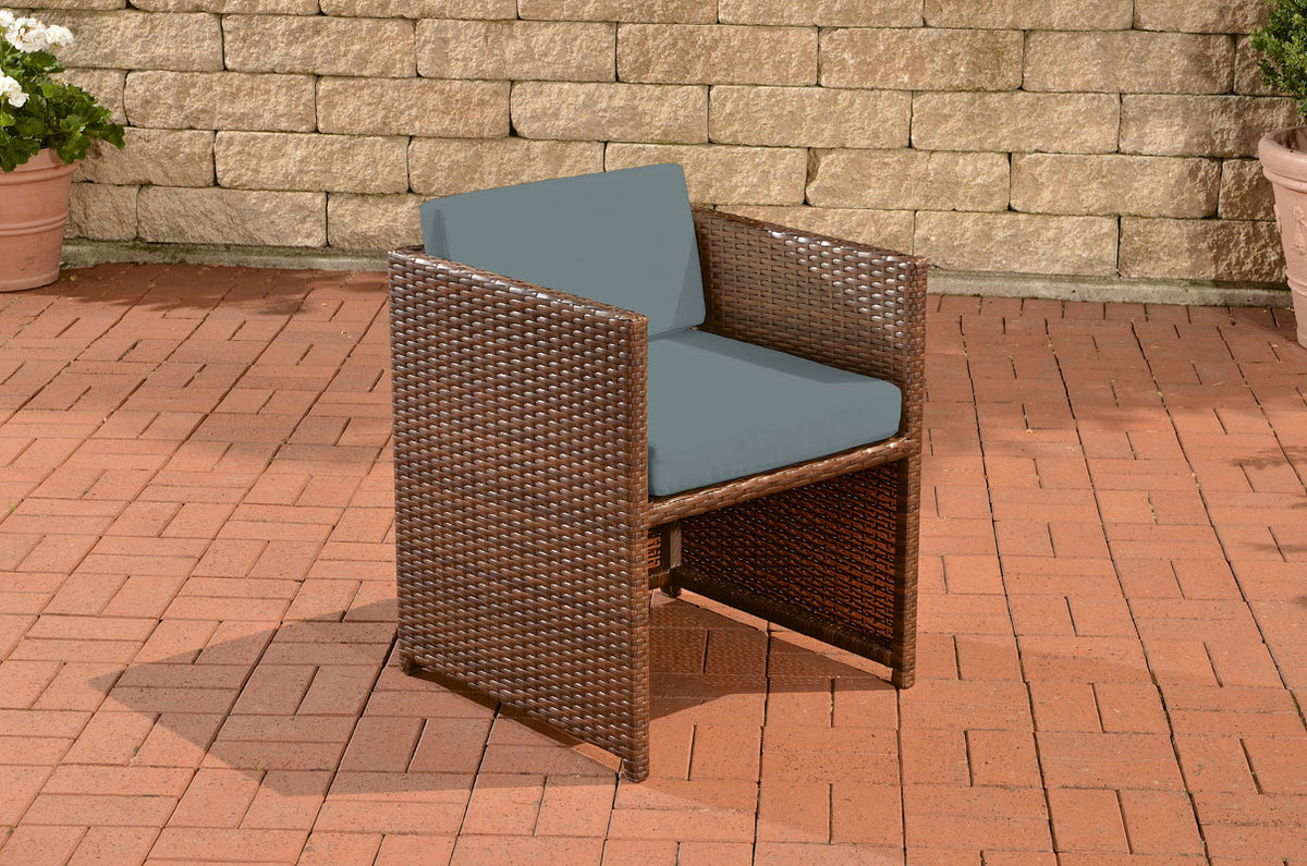 Fauteuil Maui / Tahiti ijzergrijs