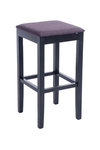 Barkruk Rocket stof zwart (7)