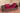 Loungebank Solano 5mm robijnrood