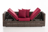 Loungebank Solano 5mm robijnrood (3)