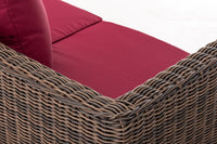 Loungebank Solano 5mm robijnrood (6)
