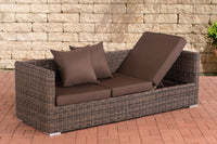 Loungebank Solano 5mm terrabruin