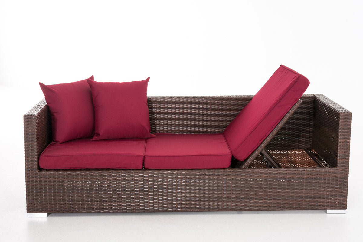 Loungebank Solano robijnrood (10)