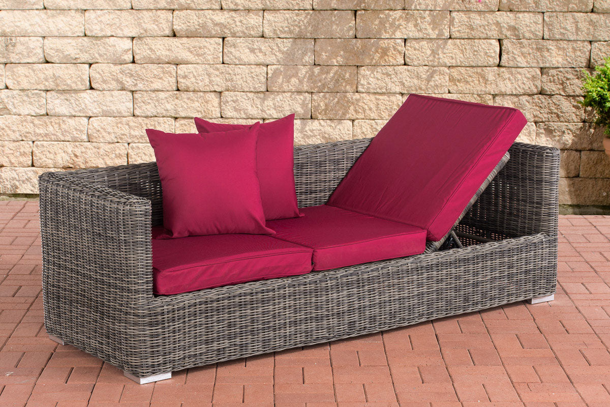 Loungebank Solano 5mm robijnrood (9)