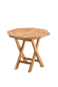 Zeshoekige tuintafel
