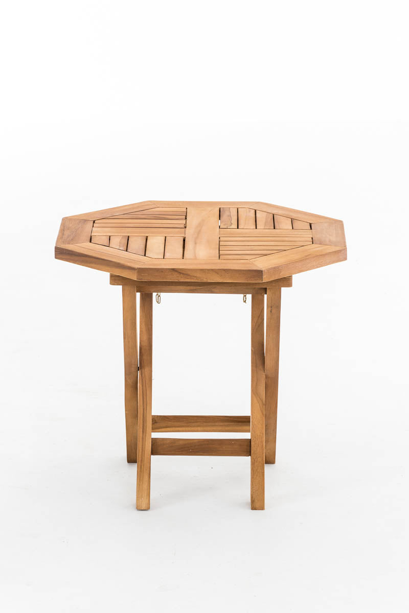 Zeshoekige tuintafel (2)