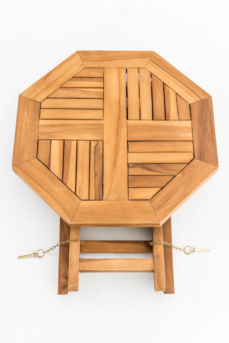 Zeshoekige tuintafel (3)