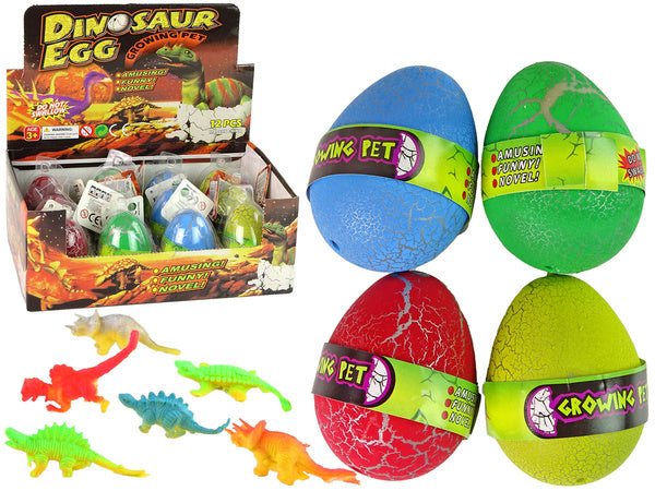 Hatching Magic Dinosaurierei groeiend 6 cm gekleurd (8)
