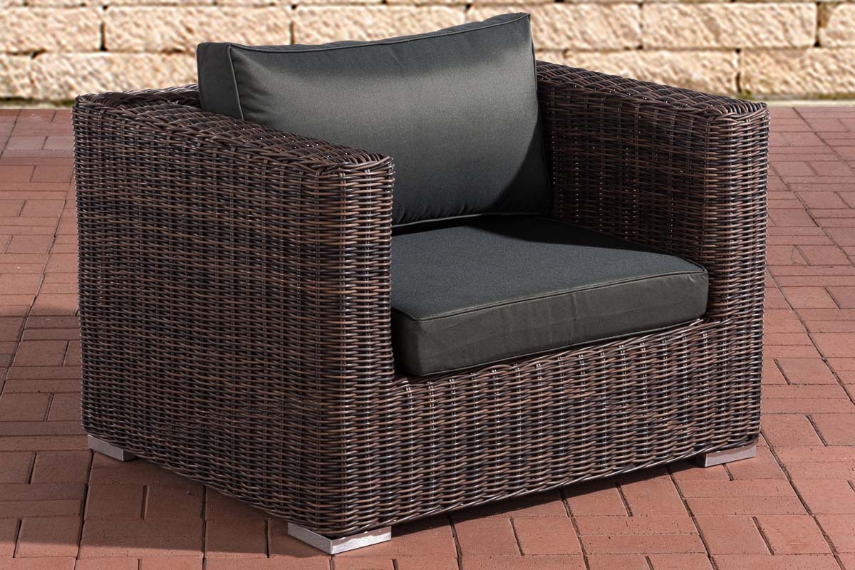 Fauteuil Pamplona Antraciet