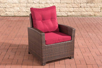 Fauteuil Fisolo robijnrood (7)
