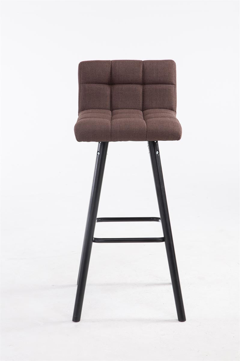 Barkruk Lincoln V2 Stof Zwart (2)