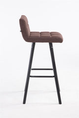 Barkruk Lincoln V2 Stof Zwart (3)