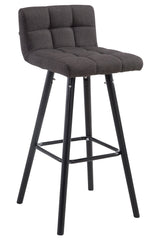 Barkruk Lincoln V2 Stof Zwart (7)