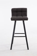 Barkruk Lincoln V2 Stof Zwart (8)
