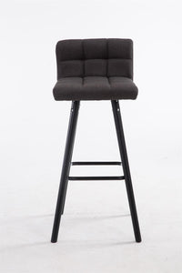 Barkruk Lincoln V2 Stof Zwart (8)