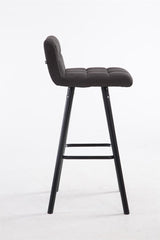 Barkruk Lincoln V2 Stof Zwart (9)