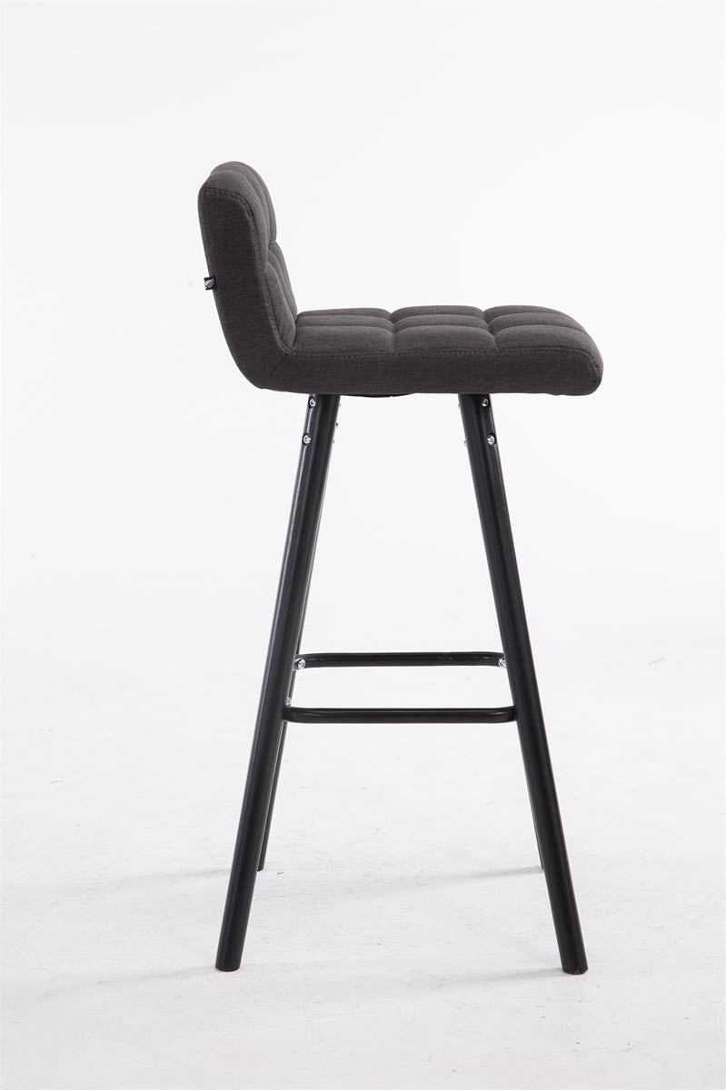 Barkruk Lincoln V2 Stof Zwart (9)