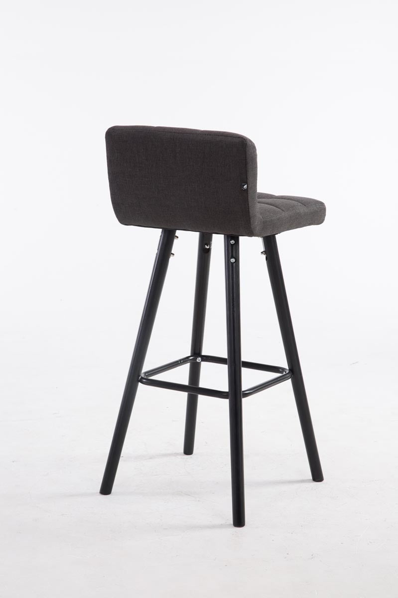 Barkruk Lincoln V2 Stof Zwart (10)