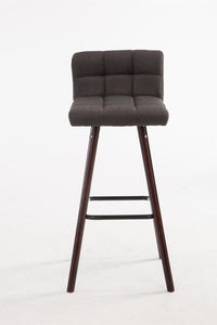 Barkruk Lincoln V2 stof walnoot (8)