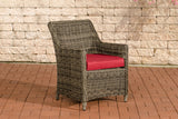 6-delige set stoelen Sandnes robijnrood (2)