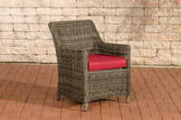 6-delige set stoelen Sandnes robijnrood (2)