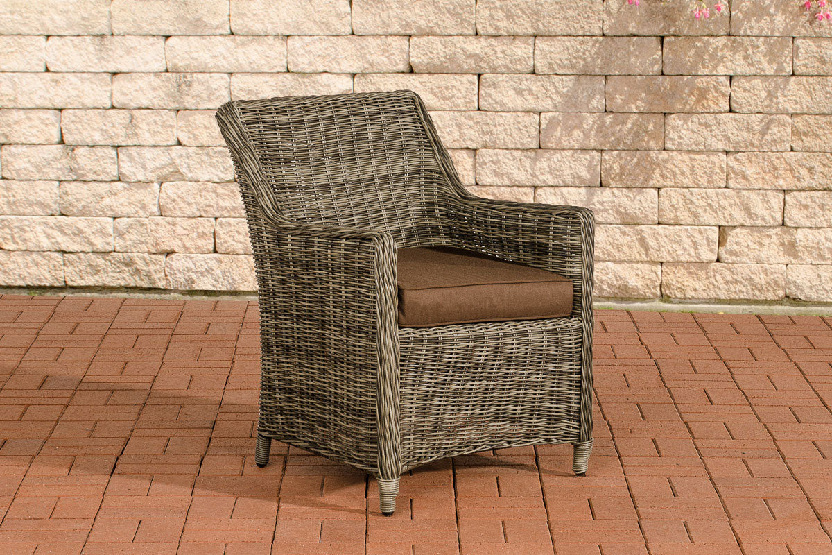 6-delige set stoelen Sandnes terrabruin (2)