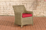 6-delige set stoelen Sandnes robijnrood (3)