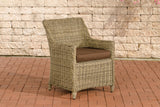 6-delige set stoelen Sandnes terrabruin (3)