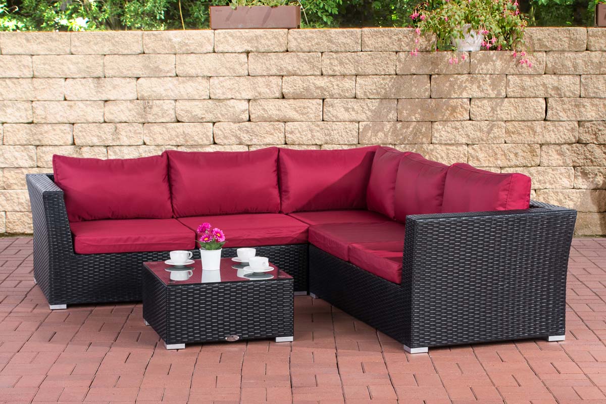 Set Terra robijnrood