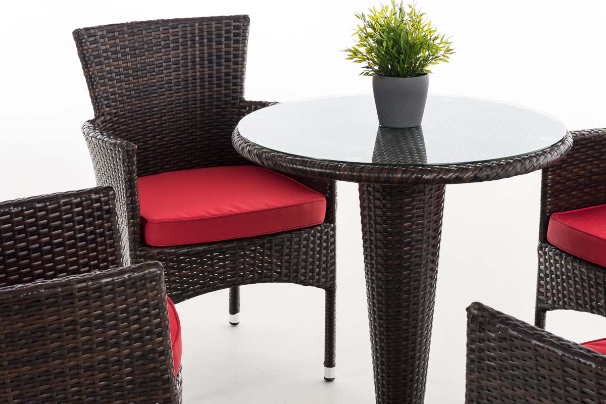 Zithoek Inez XL robijnrood (3)