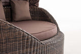 Zonne-eiland Cancun rond rattan terrabruin (7)
