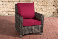 Fauteuil San Fernando robijnrood (6)