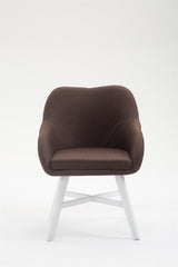 Bezoekersstoel Kepler stof wit (2)