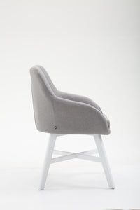Bezoekersstoel Kepler stof wit (6)
